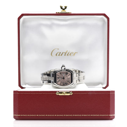Cartier Stainless Steel 31mm Roadster Quartz Watch Pink 7 of 7