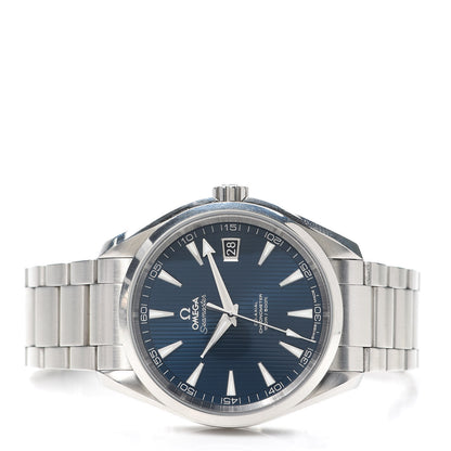 Omega Stainless Steel 41mm Seamaster Aqua Terra Co-Axial Chronometer Automatic Watch Blue 231.10.42.21.03.001 2 of 6