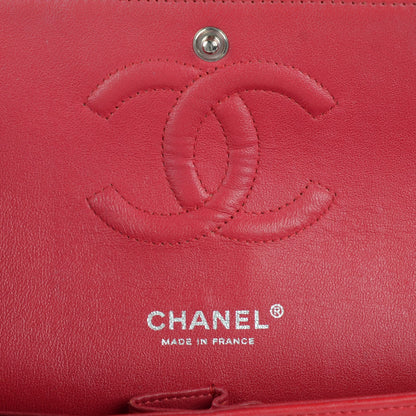 Chanel Lambskin Quilted Medium Double Flap Red 6 of 9