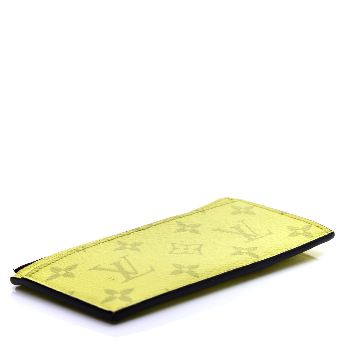 Monogram Taiga Coin Card Holder Yellow