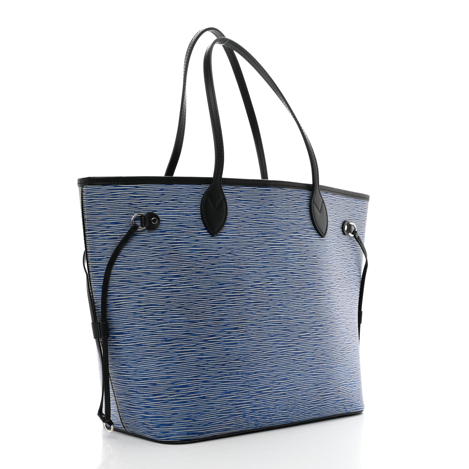 Louis Vuitton Epi Neverfull MM Denim Light 3 of 9