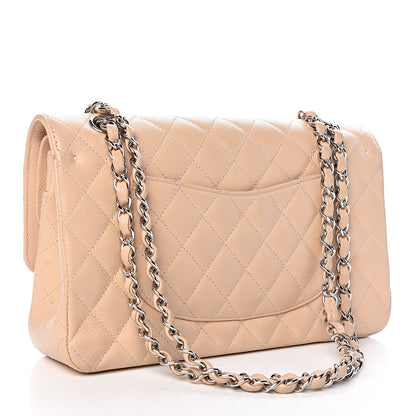Chanel Caviar Quilted Medium Double Flap Beige 3 of 11