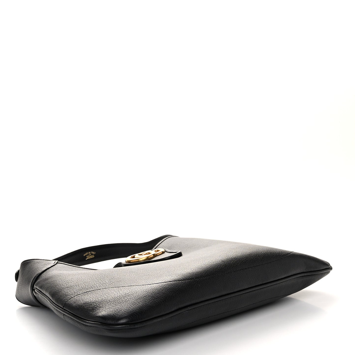 Goatskin Medium Aphrodite Shoulder Bag Black