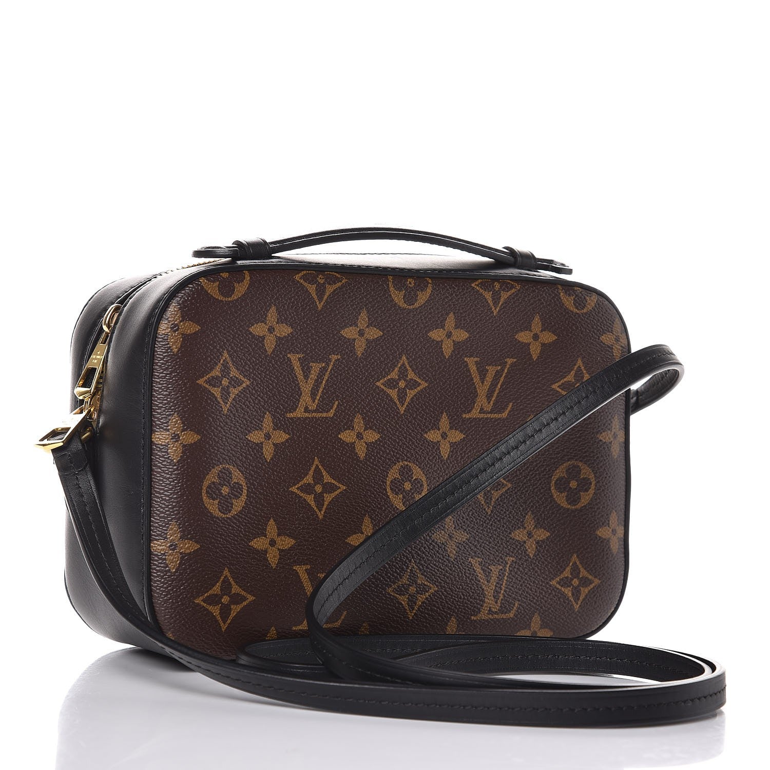 Louis Vuitton Monogram Saintonge Black 3 of 7