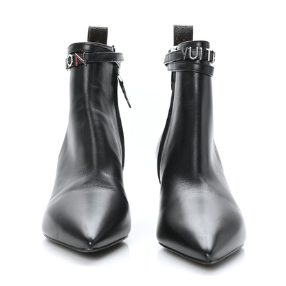 Louis Vuitton Calfskin Call Back Ankle Boots 36 Black 2 of 7