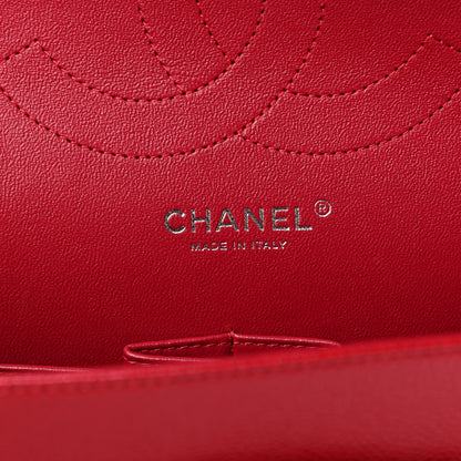 Chanel Caviar Quilted Jumbo Double Flap Red 6 of 10