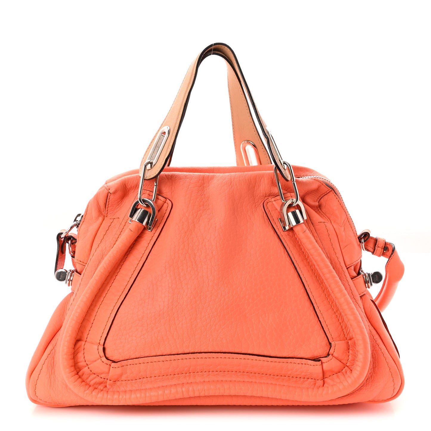 Calfskin Small Paraty Orange Fizz