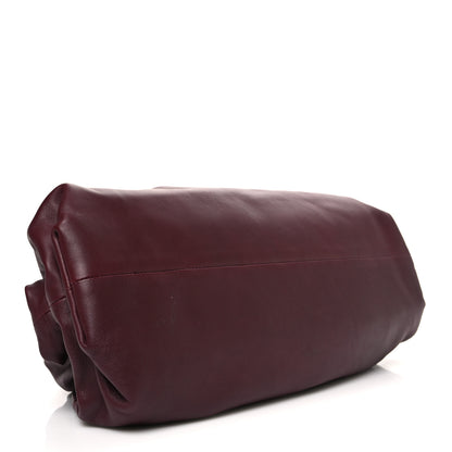 Bottega Veneta Smooth Butter Calf The Pouch Oversized Clutch Bordeaux 4 of 12