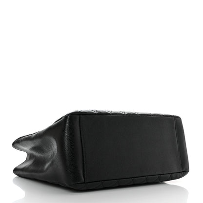 Chanel Caviar Quilted Grand Shopping Tote GST Black 4 of 10