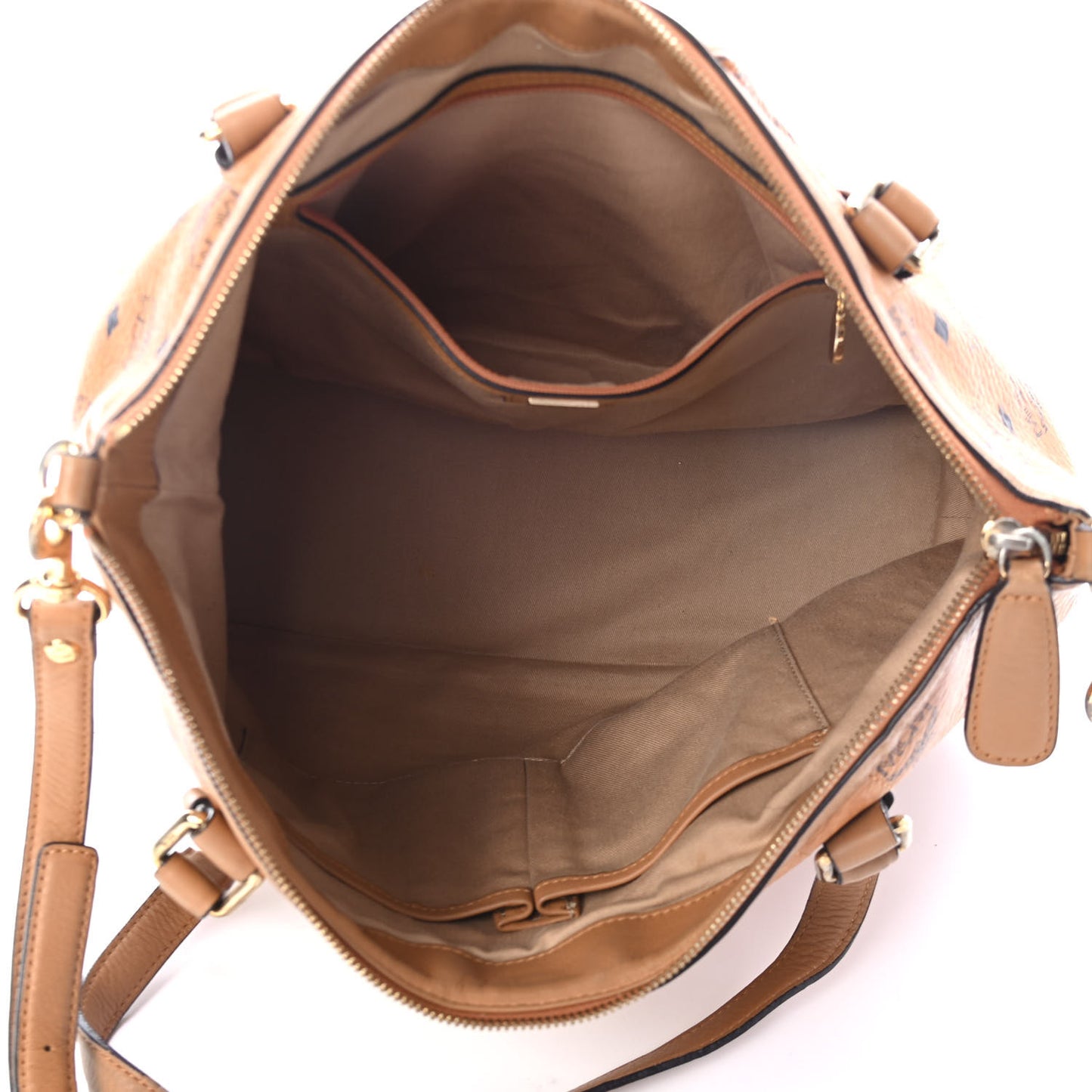Visetos Medium Essentials Shopper Tote Cognac