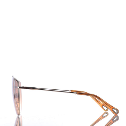 Chloe Aviator Sunglasses CE139S Gold Tortoise 3 of 7