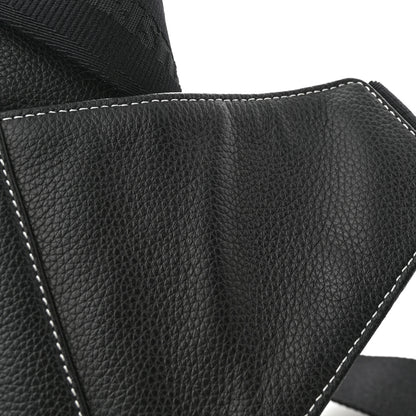 Christian Dior X KAWS Grained Calfskin Bee Saddle Bag Black 11 of 11