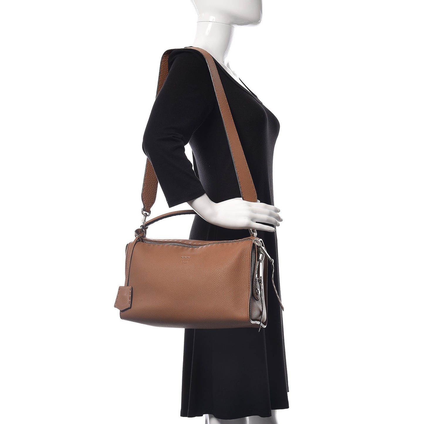 Cuoio Romano Selleria Lei Boston Tote Mou