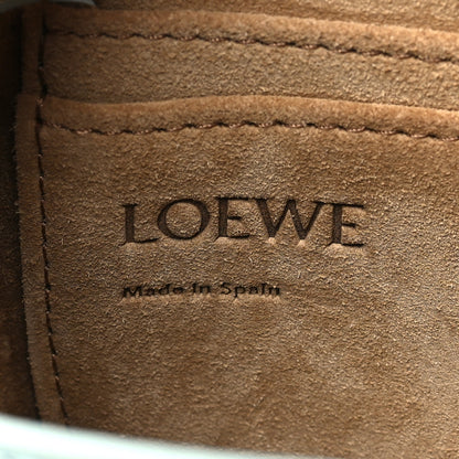 Loewe Calfskin Jacquard Mini Gate Dual Bag Abyss Blue 6 of 11