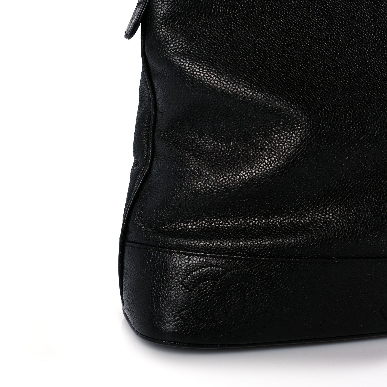 Chanel Caviar CC Shoulder Bag Black 11 of 11