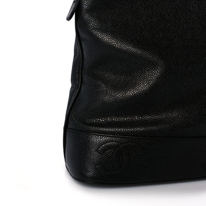 Chanel Caviar CC Shoulder Bag Black 11 of 11