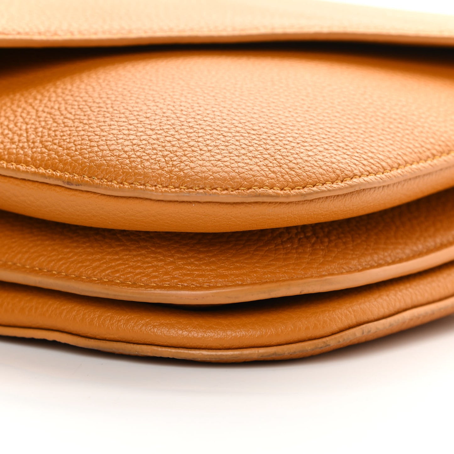 Calfskin Mount Envelope Bag Cob