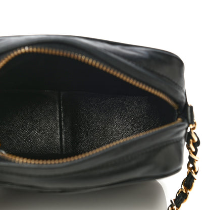 Chanel Lambskin CC Tassel Camera Case Black 5 of 19