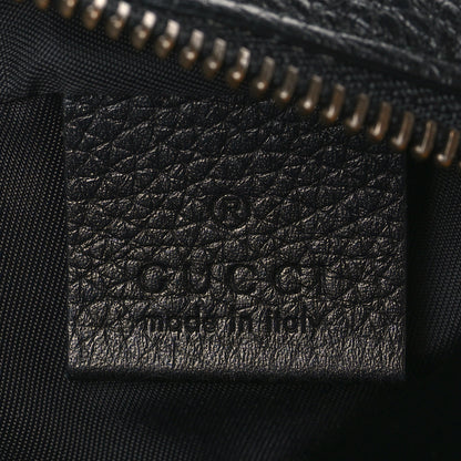 Gucci Pebbled Calfskin Mini Soho Disco Bag Black 6 of 9