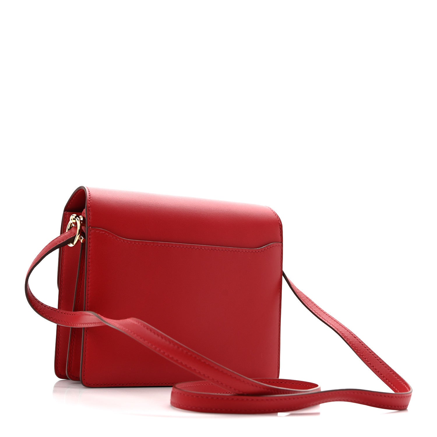 Hermes Allegro Mini Sac Roulis Rouge Piment 3 of 12