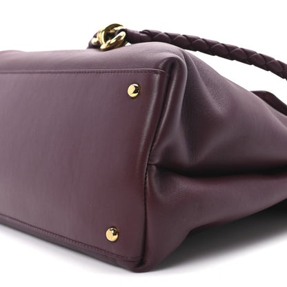 Bottega Veneta Silky Calfskin Medium Ciao Ciao Barolo 10 of 10