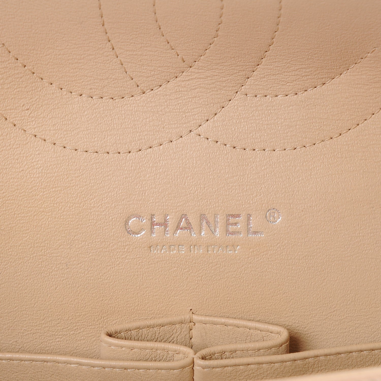 Chanel Caviar Quilted Jumbo Double Flap Beige Clair 6 of 7