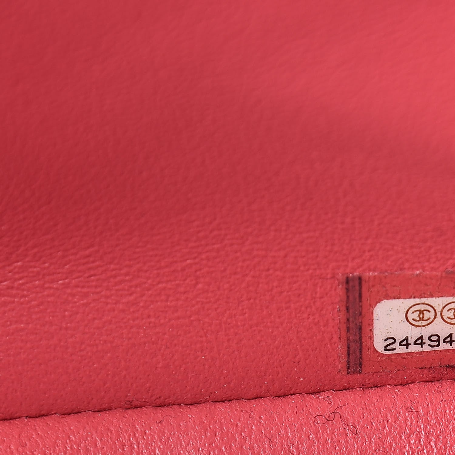 Chanel Lambskin Chevron Quilted Mini Rectangular Flap Pink 7 of 10