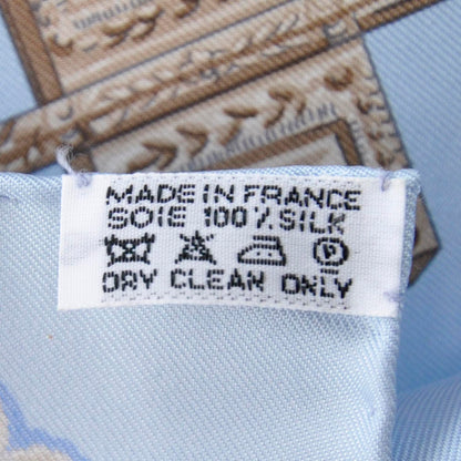 Hermes Silk Keys Les Cles Scarf 90 Light Bleu 4 of 8