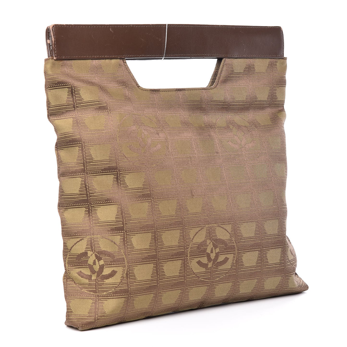 Nylon Travel Pouch Brown