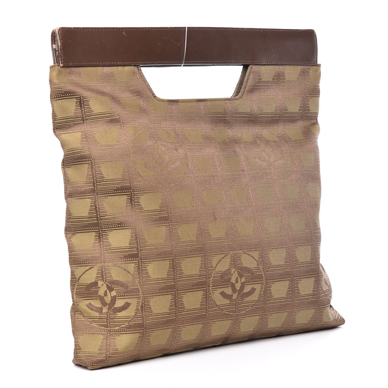 Chanel Nylon Travel Pouch Brown 3 of 18