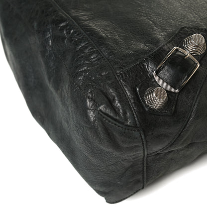 Balenciaga Chevre Giant 21 Silver Hardware Day Hobo Black 19 of 27