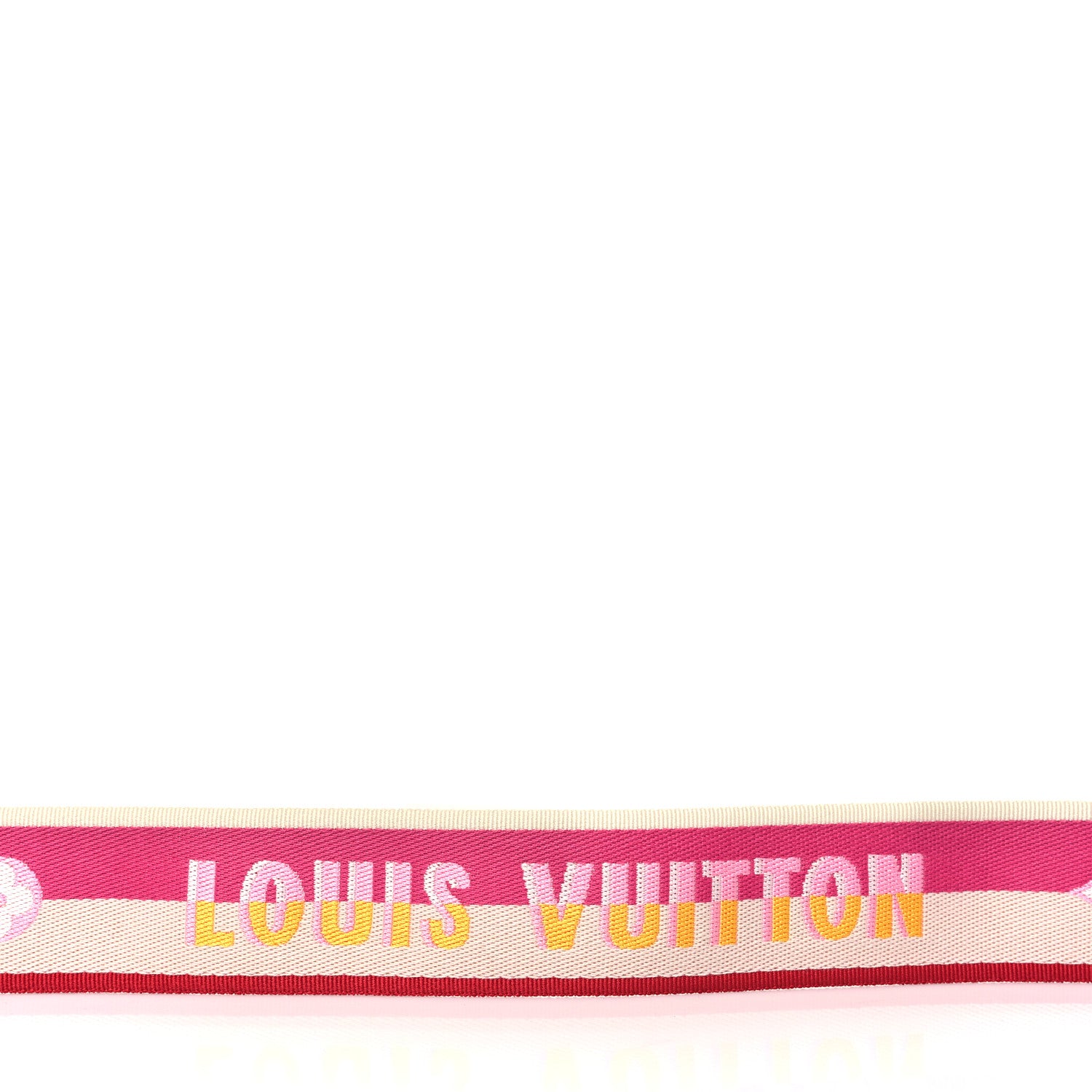 Louis Vuitton Jacquard Speedy Bandouliere 20 Shoulder Strap Fuchsia 4 of 4