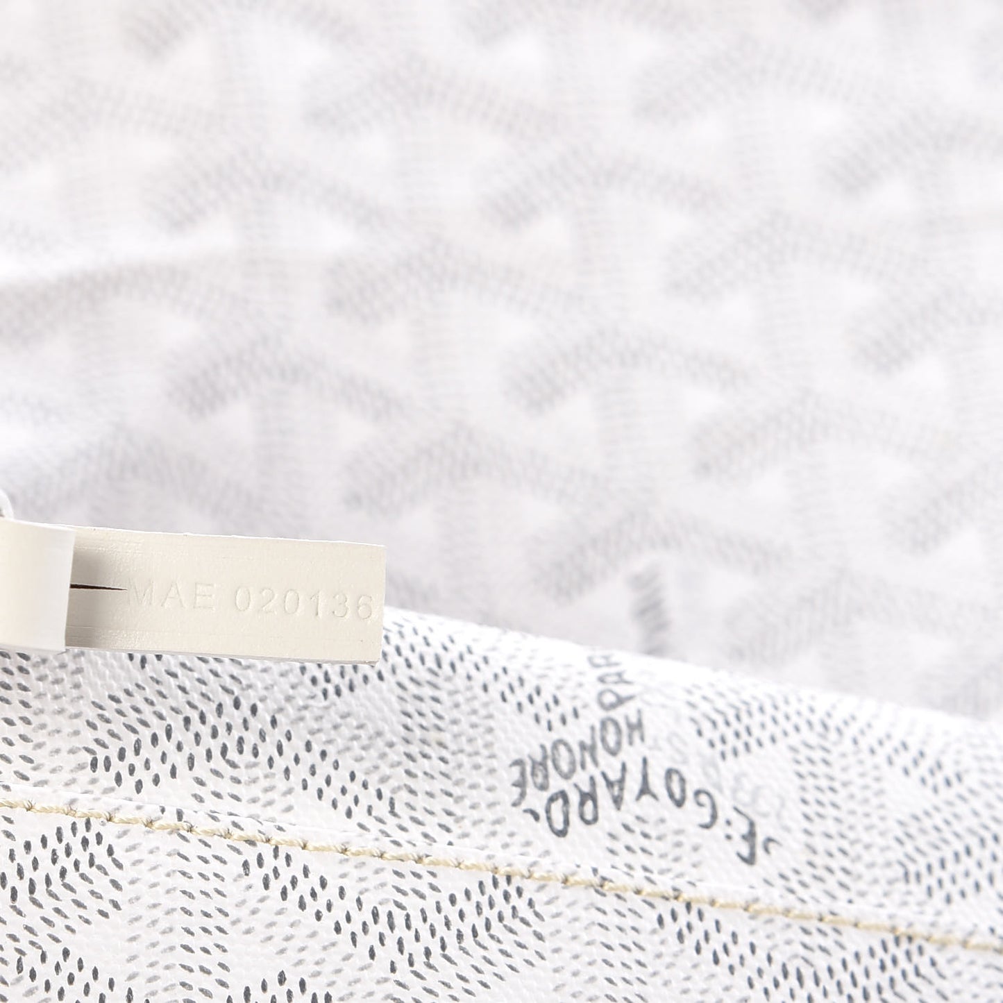 Goyardine Saint Louis PM White