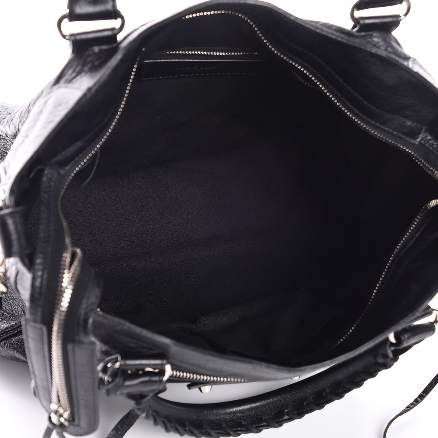 Balenciaga Agneau Classic Silver Hardware Velo Black 6 of 8