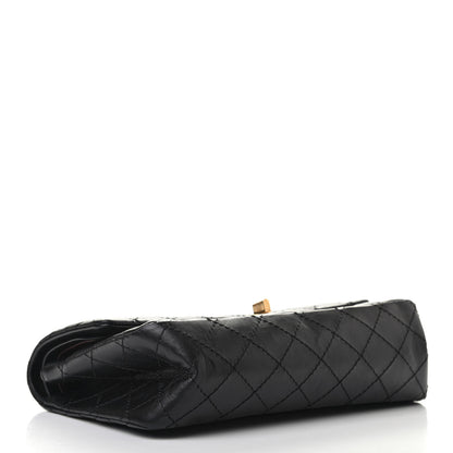Chanel Aged Calfskin Quilted 2.55 Reissue 225 Flap Black 4 of 9