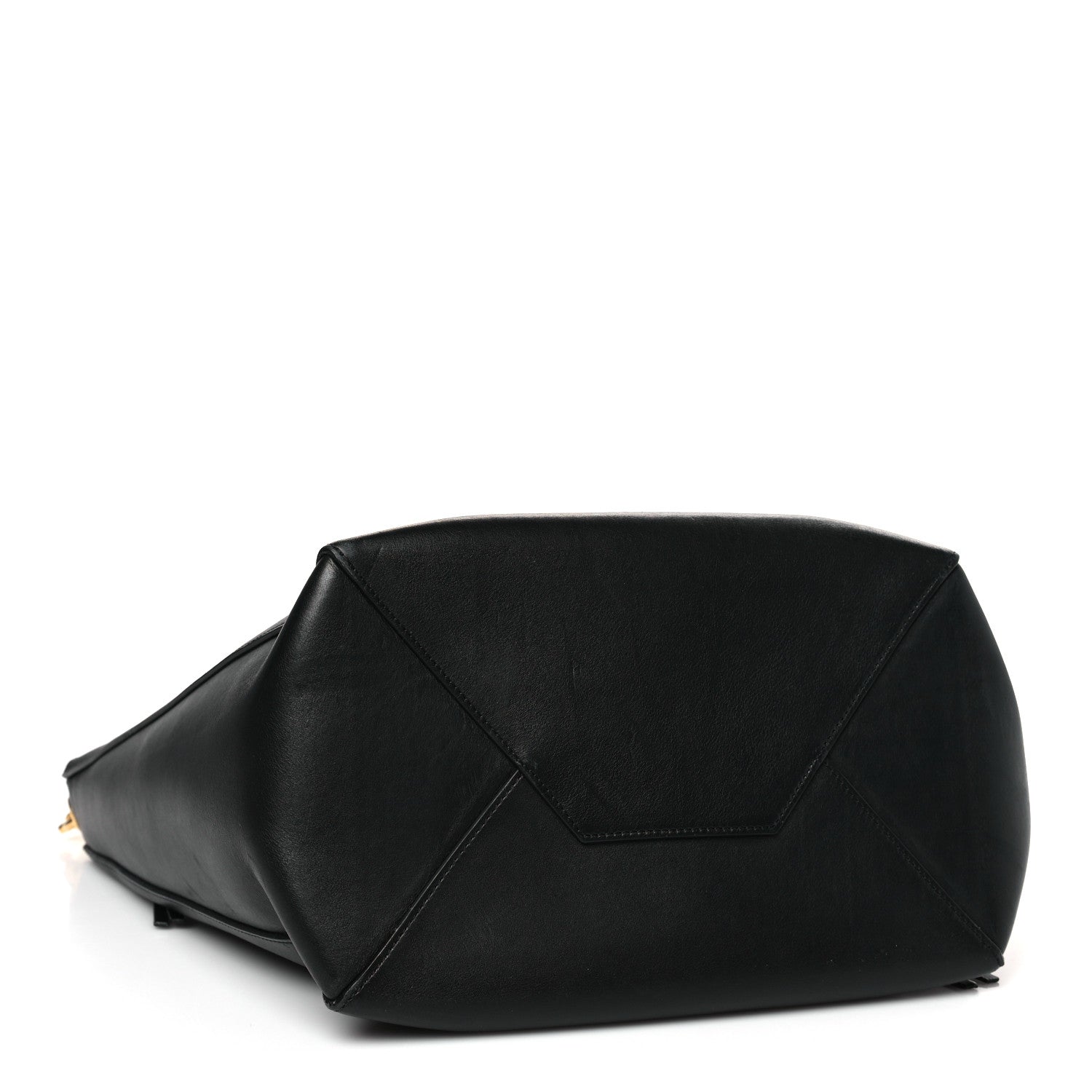 Celine Natural Calfskin Medium Zipped Hobo Black 4 of 8