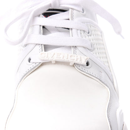 Givenchy Calfskin Neoprene Jaw Low Sneakers 38 White 8 of 9