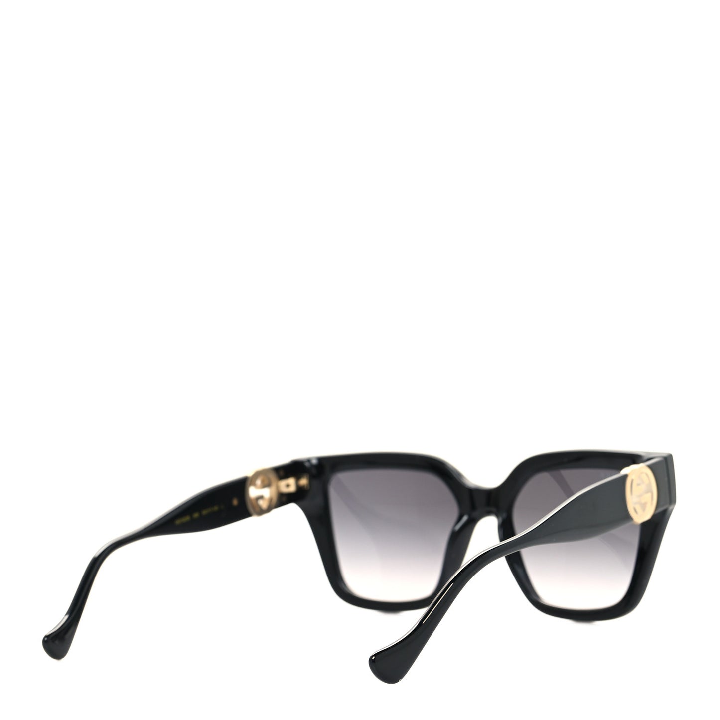 Acetate Square Frame Sunglasses GG1023S Black