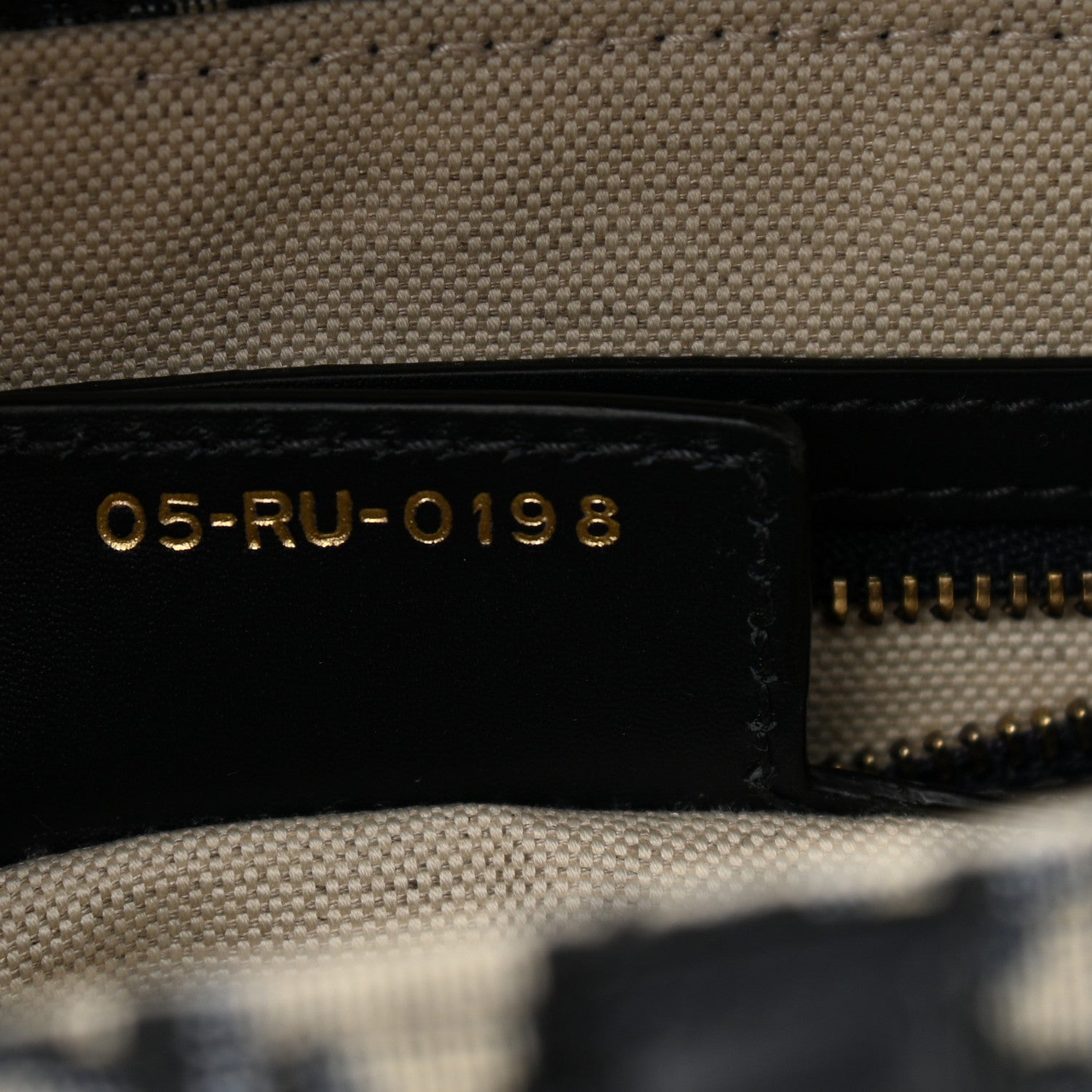 Christian Dior Oblique Saddle Bag Blue 7 of 9