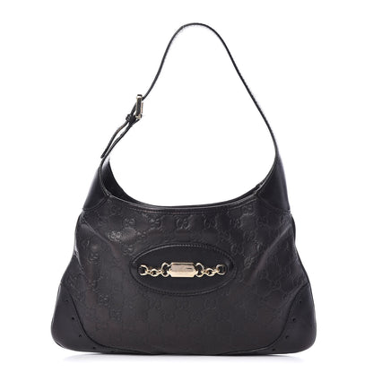 Gucci Guccissima Punch Hobo Black 1 of 15