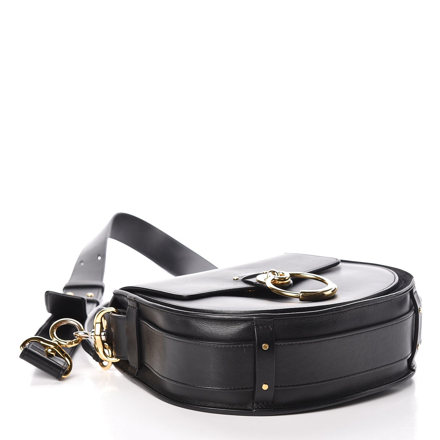 Calfskin Large Tess Bag Black
