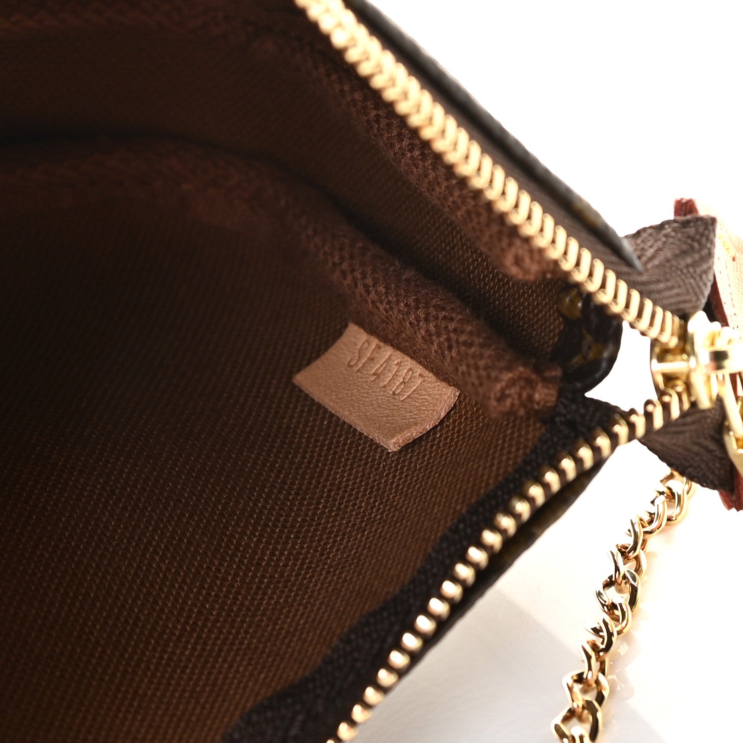 Louis Vuitton Monogram Mini Pochette Accessories 5 of 11