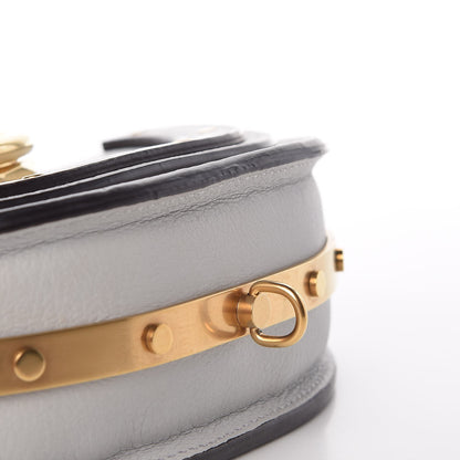 Chloe Calfskin Small Nile Bracelet Minaudiere Bag Airy Grey 10 of 10