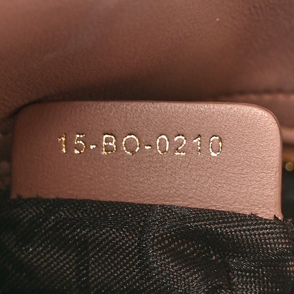 Christian Dior Lambskin Cannage Small My ABCDior Lady Dior Fard 7 of 9