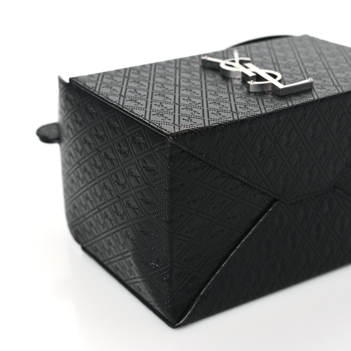 Calfskin Monogram Take Away Box Black