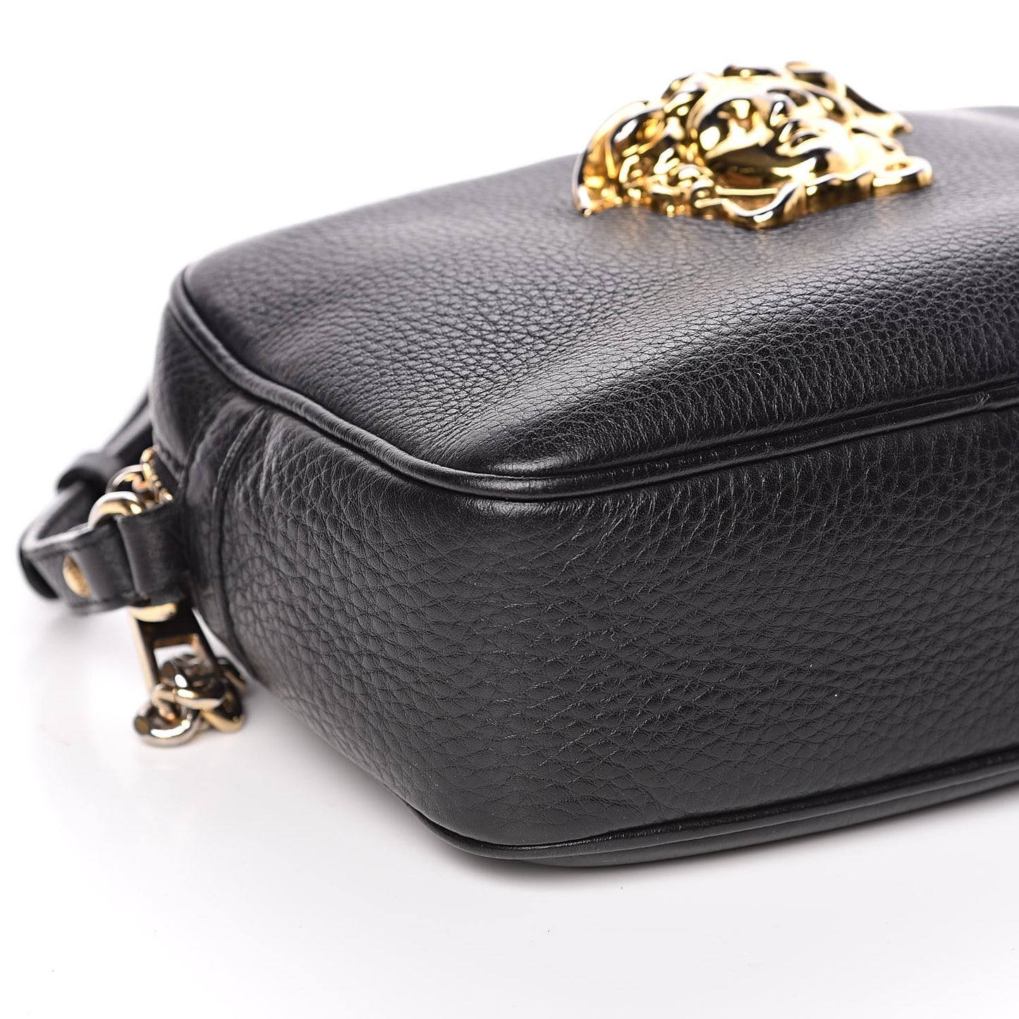 Calfskin Palazzo Camera Bag Black