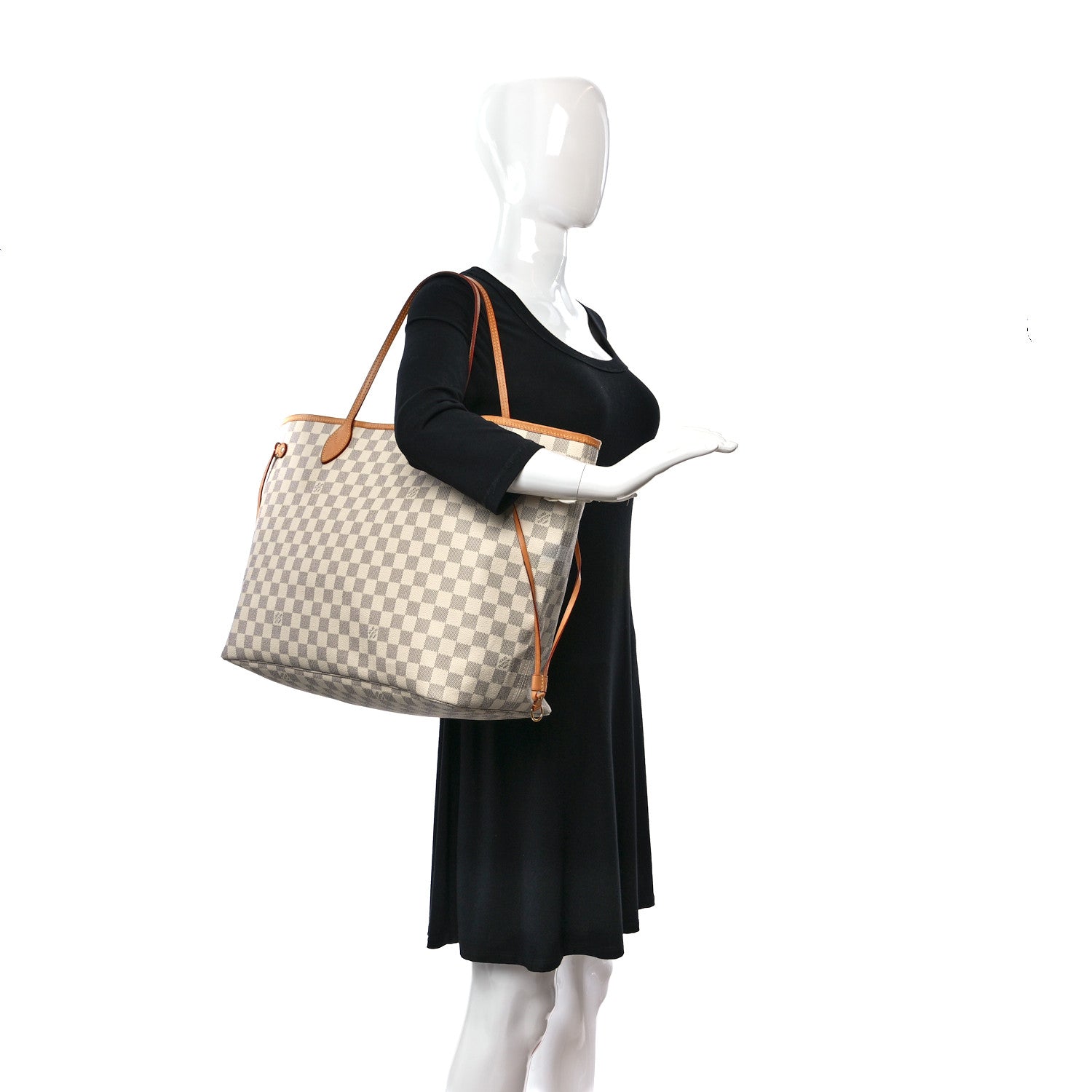 Louis Vuitton Damier Azur Neo Neverfull GM 2 of 9
