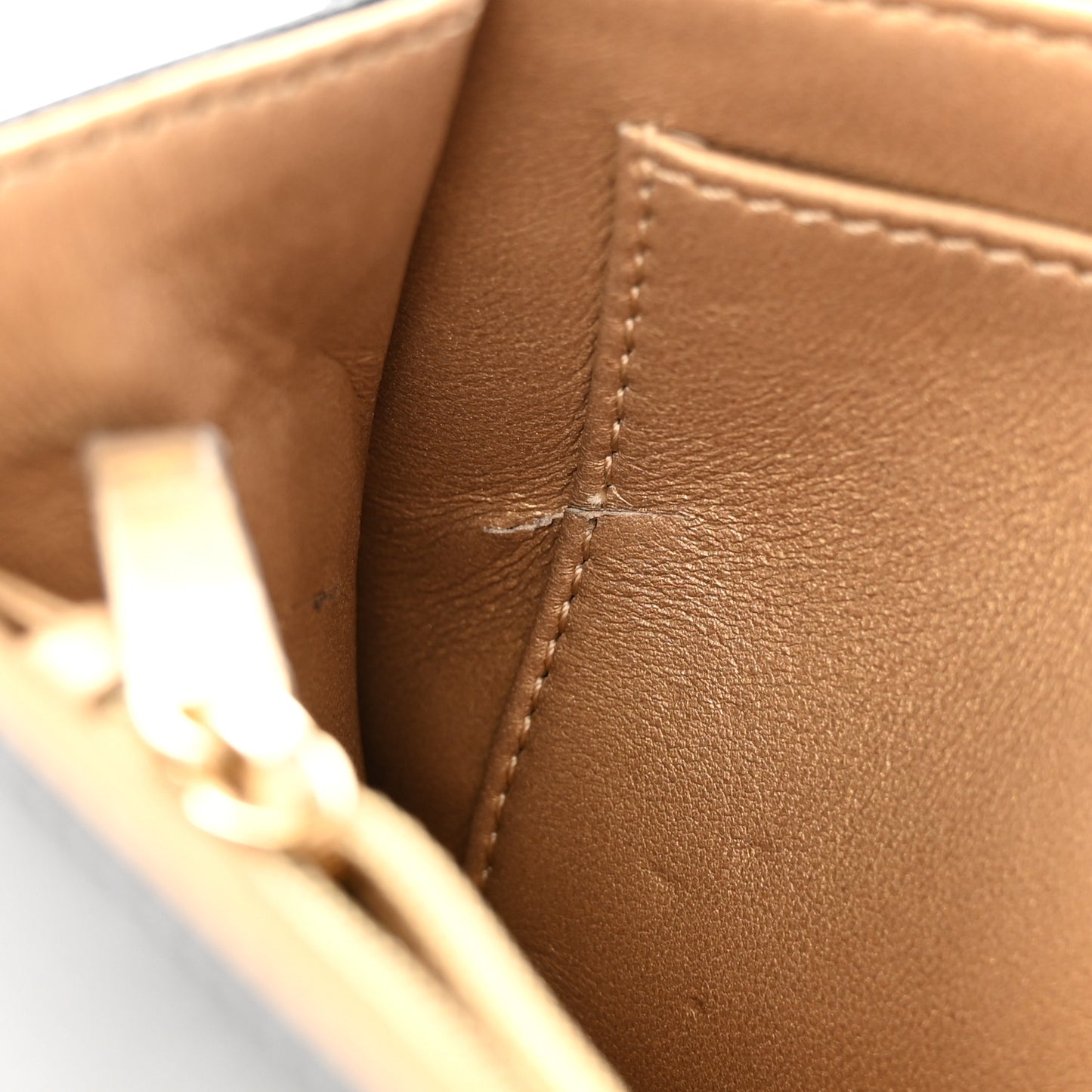 Lambskin Quilted Small Chic Pearls Flap Black