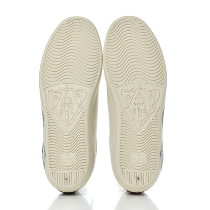 Gucci Calfskin Mystic Cat Print Womens Ace Sneakers 40 White 5 of 9