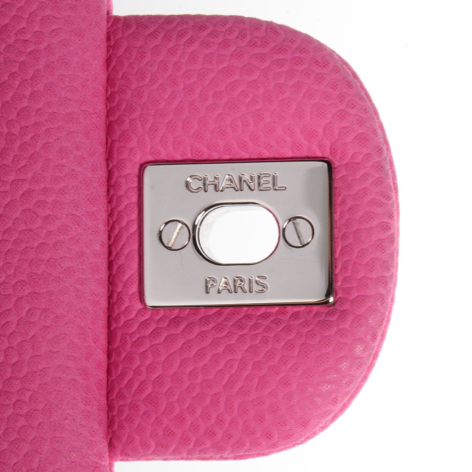 Chanel Iridescent Caviar Quilted Medium Double Flap Pink 8 of 8